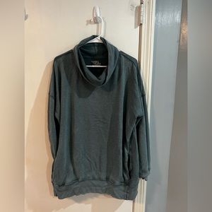 Womens cowl neck sweatshirt